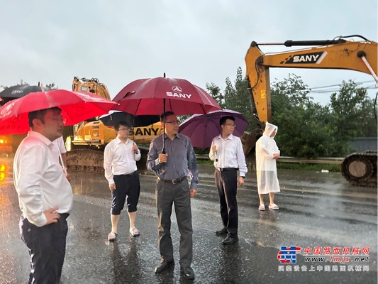 闻“汛”而动！三一奋战抗洪一线！