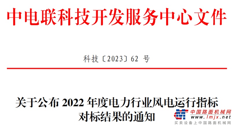 20个风电场获奖！三一重能再获权威认可！