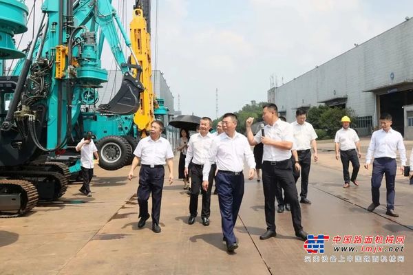 两家世界500强企业董事长同访山河智能