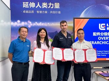 柳工首个海外配件分级储备项目签约