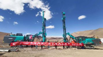 勇闯昆仑山！山河智能凿岩设备攻克海拔5600米!