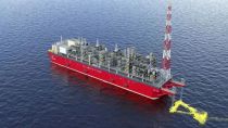 利勃海尔RL全系列海洋平台吊将搭载于开发海底气田的液化天然气船（FLNG)