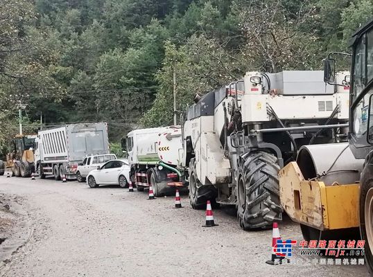 黄金内核 | 山推冷再生征战秦岭腹地