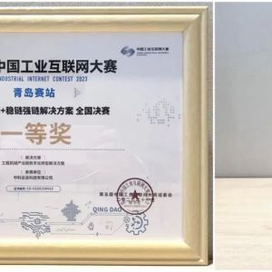 第五届中国工业互联网大赛，中联重科中科云谷荣获这一赛道一等奖！