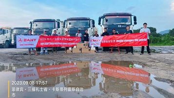 超10000公里！三一工车服务万里行深入菲律宾