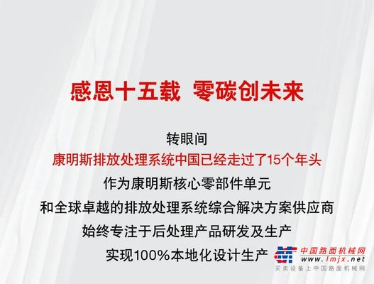 康明斯：“排”头兵的15年