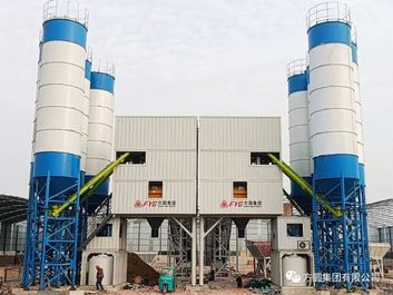 方圆搅拌站助力淮桐高速建设