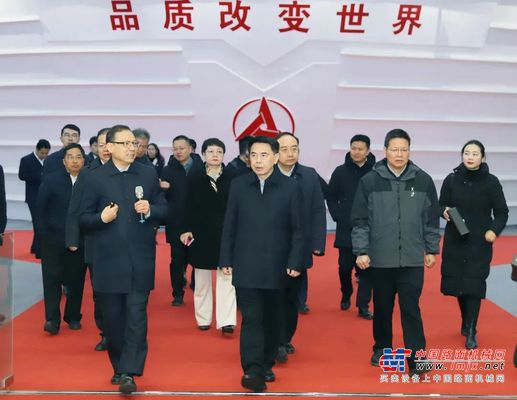 湖南省副省长蒋涤非调研三一集团