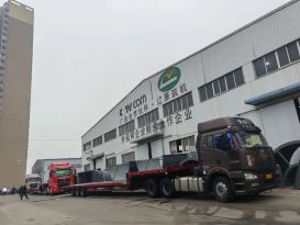遼原築機：出口瀝青站設備發貨！