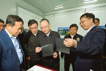 山西省委副书记、省长金湘军考察三一朔州光伏垂直一体化项目