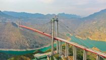 世界第12高橋——牂牁江大橋成功合龍，柳工歐維姆參建！