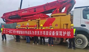 护航京东方项目！三一一站式服务助力建设新里程