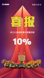 G2销量破10%！吊装头部企业组团徐工高端局