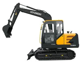 现代G系列新品挖掘机HX80G火热上市