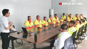 「软实力」打造「硬支撑」│ 南方路机应邀为辽宁顺鑫、沈阳志合做沥青设备安全培训