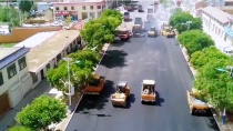 三一重工：四机联铺！宁夏七营镇主街道改造顺利完工！