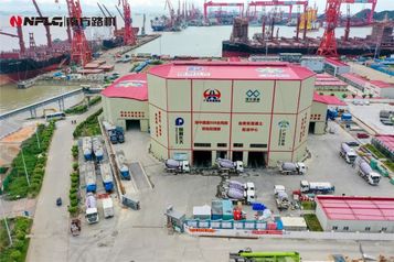 又一超级工程即将通车！伶仃洋上，南方路机助力深中通道建设！