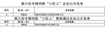 再添国家级荣誉！中联重科应急装备入选专精特新“小巨人”企业名单