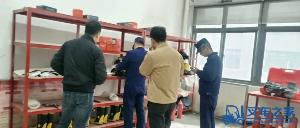 中交西筑后勤服务中心联合经开园区消防中队开展安全隐患专项检查 