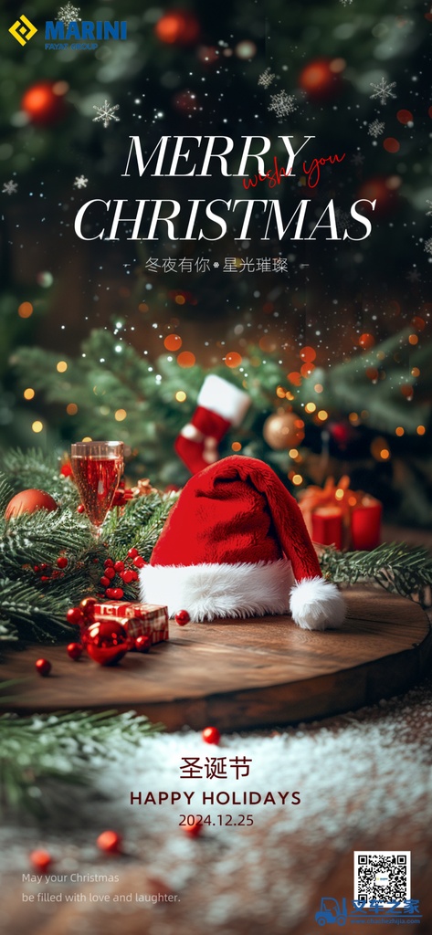 Merry Christmas | 玛连尼祝您圣诞节快乐