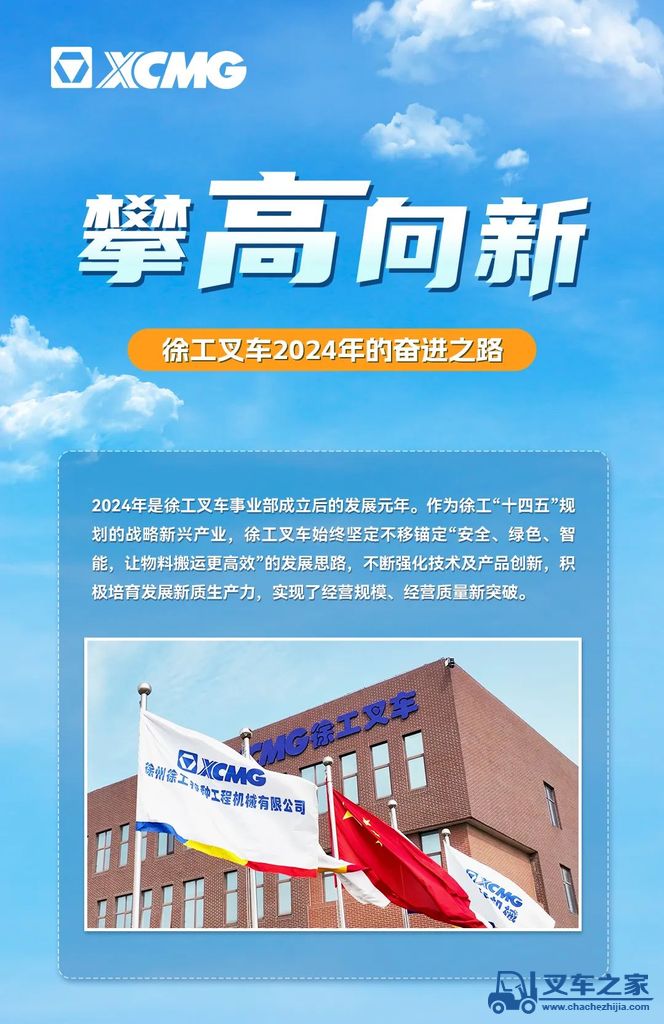 赓续佳绩 擘画新程 | 共鉴徐工叉车 2024 年度 “高光名场面”