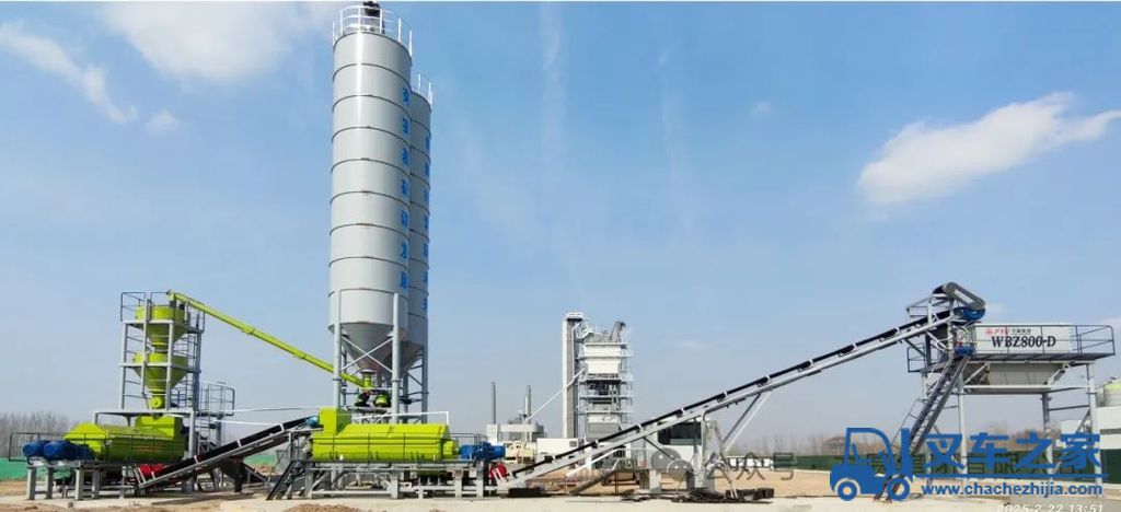 方圆稳定土拌和站助力庆章高速公路施工