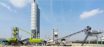 方圆稳定土拌和站助力庆章高速公路施工