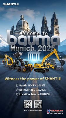 拓展無限可能丨bauma Munich 2025 山推與您相約！