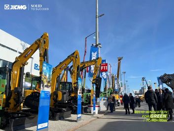 “智”领未来，“绿”动全球 ——徐工13款挖掘机闪耀bauma 2025！