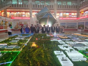 【参观交流】中建机械有限公司总经理苗兴光一行参观方圆集团
