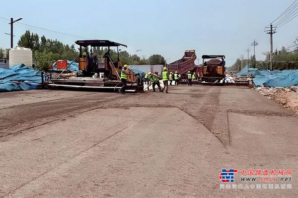 陕建机：咸兴大道项目高效推进 建设机械化彰显硬核实力