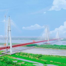 世界最大跨度三塔斜拉桥-马鞍山长江公铁大桥合龙 | 柳工欧维姆领衔研发2100MPa强度拉索技术首次工程应用