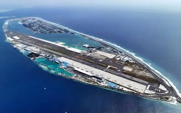 三一C10+铣刨机助力马尔代夫国际机场扩建，彰显中国智造硬实力！