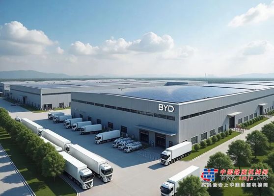 6000 亩开工！徐工混凝土机械助建比亚迪超级工厂