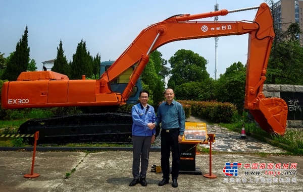 协会吴培国秘书长走访日立建机（中国）有限公司