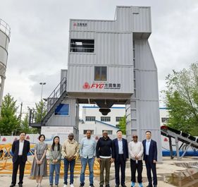 【扬帆远航】携手非洲伙伴 方圆扬帆远航——方圆搅拌站以卓越品质赢得国际信赖