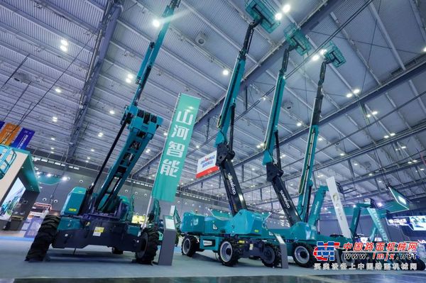2025 CICEE | 山河智能SWT34JE-P电动直臂式高空作业平台重磅发布！