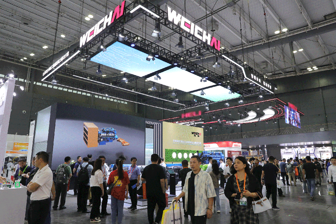 2025长沙工程机械展丨传统动力+新能源双线突破，山东重工旗下潍柴“实力出圈”