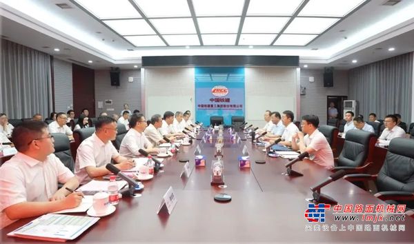 戴和根调研铁建重工等在湘有关单位