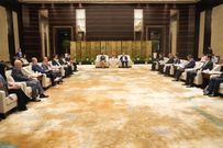 南京市委书记周红波接见施伟斌率领的“香港科技经贸考察团”