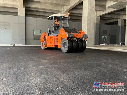 新品汇 | 悍马 HD 98i/118i 压路机：智能操控+高效施工，凭何称“神器”？