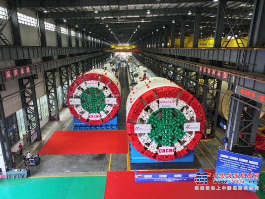 十全十美！铁建重工出口意大利盾构机+2