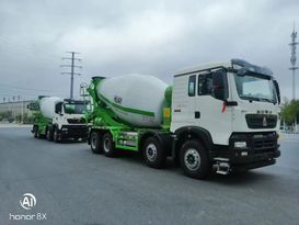 重汽豪沃TX12立方前四后八混凝土搅拌运输车