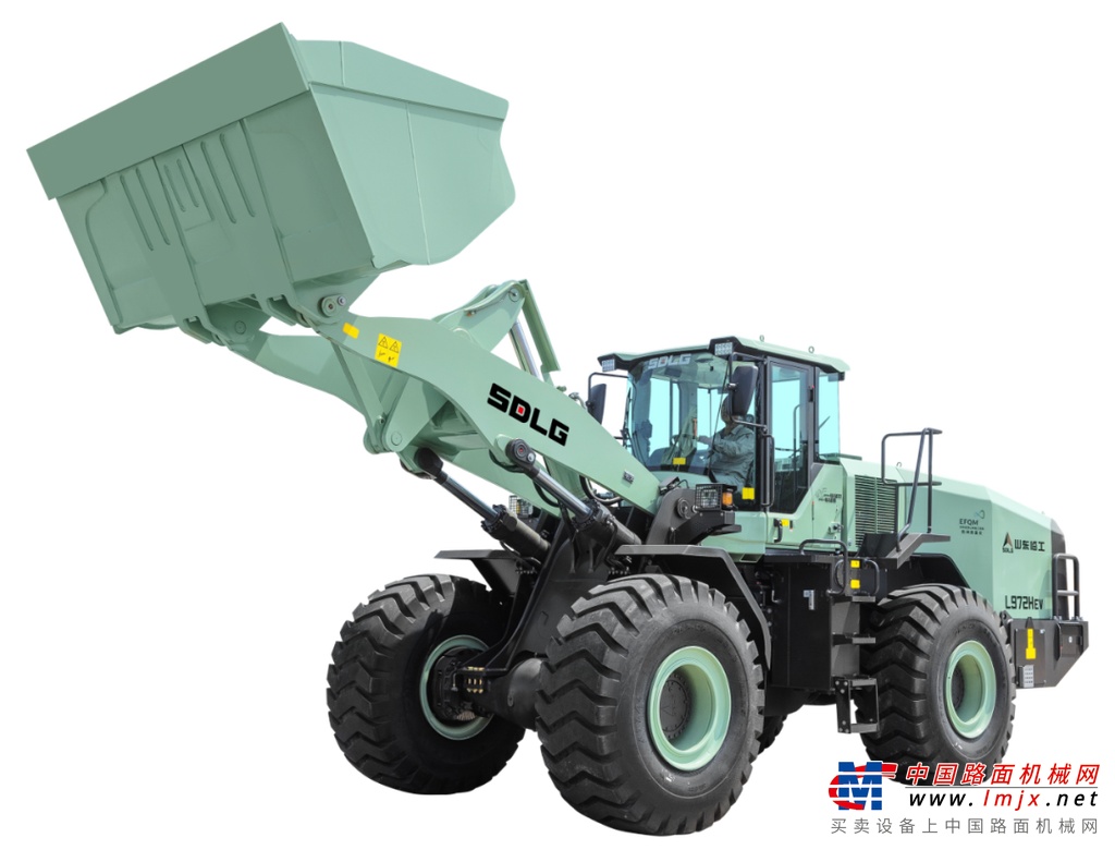 【临行天下】山东临工L972HEV - 525电动装载机，奏响环保乐章！