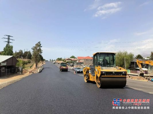 中交西筑：吉尔吉斯斯坦巴雷克奇-乔蓬阿塔-科尔姆杜4公里公路改建项目主线沥青施工圆满完成