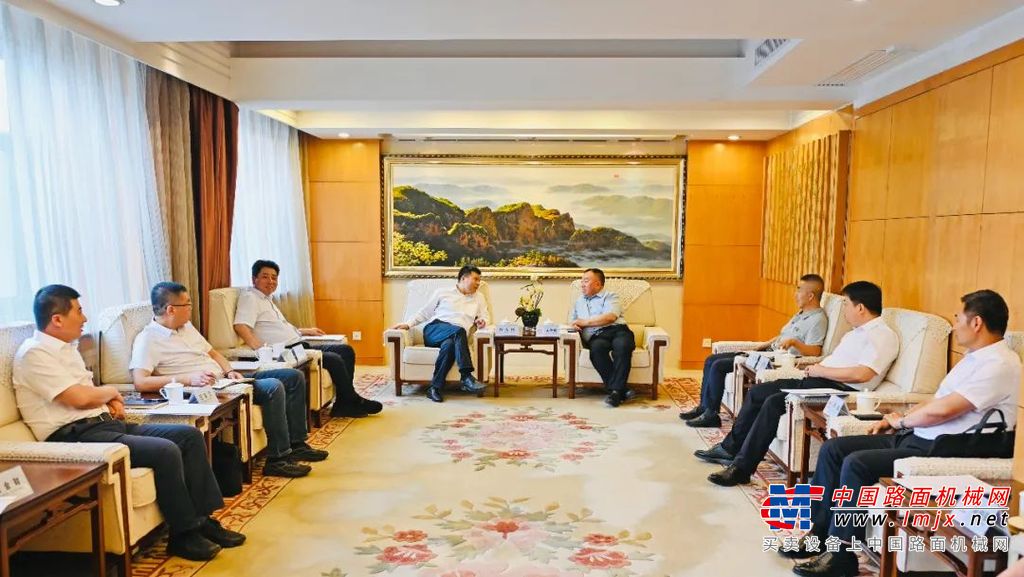 中交西筑与中铁十七局集团有限公司开展座谈交流
