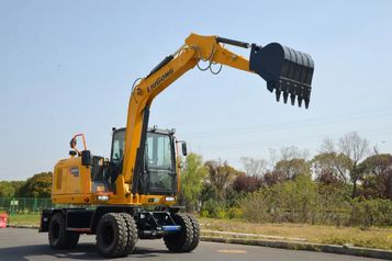 柳工：908FW轮式挖掘机：市政工程全能手，硬核配置重新定义8吨级标杆