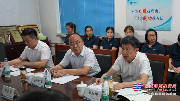 陕建机：杨宏军一行赴北京庞源调研指导工作