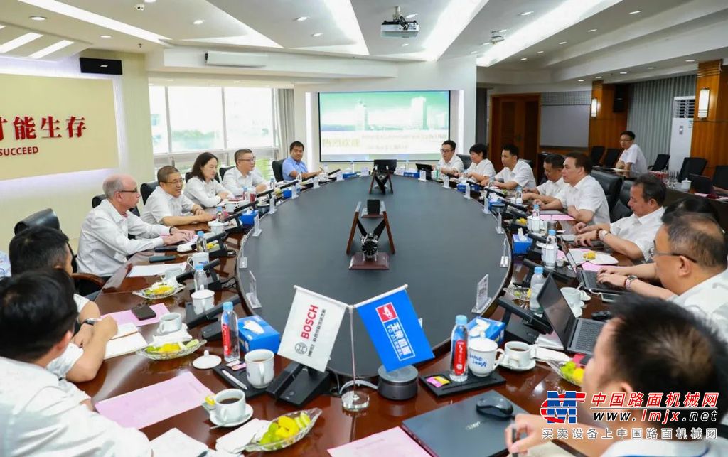 玉柴与博世举行高层会谈