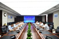 柳工执行董事、高级副总裁文武一行到陕建机股份交流座谈